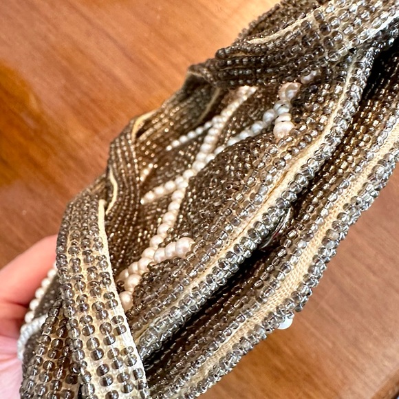 Hand beaded vintage bag - Picture 2 of 9